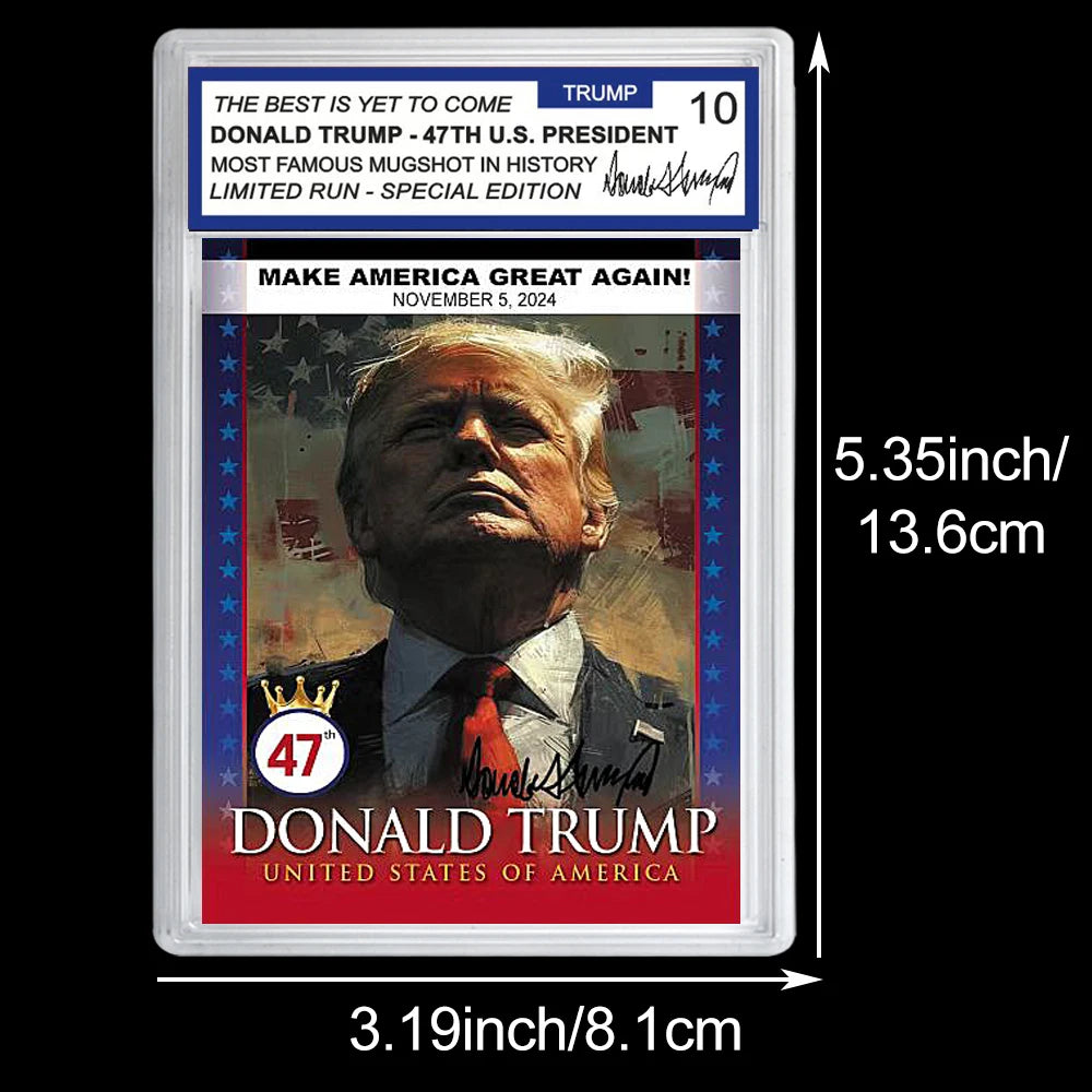 Trump Trading Card Collection : Victory Edition (5-Piece Bundle)