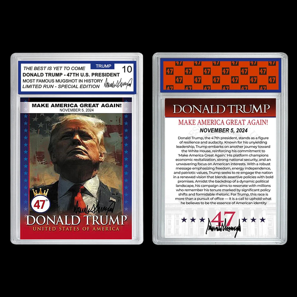 Trump Trading Card Collection : Victory Edition (5-Piece Bundle)