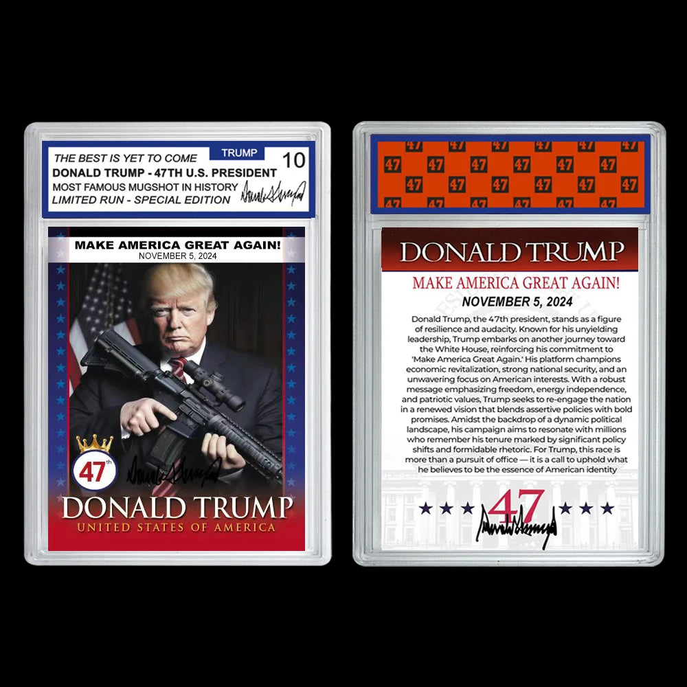 Trump Trading Card Collection : Victory Edition (5-Piece Bundle)